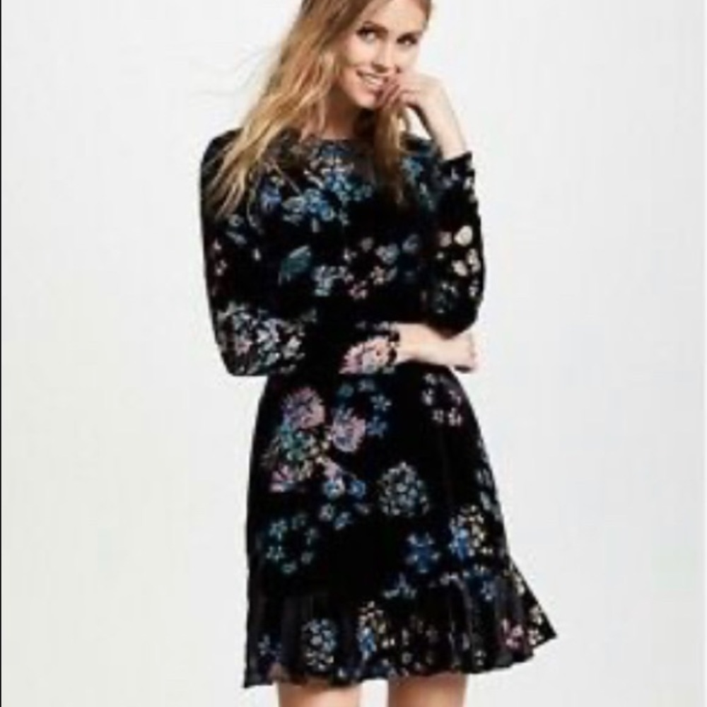 Rebecca Minkoff velvet backless dress
